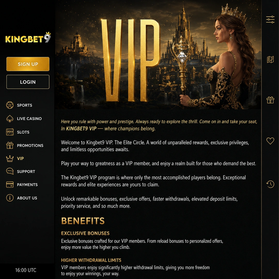 KingBet9 VIP